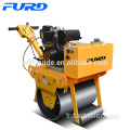 5.5HP Manuel Gasoline Power Roller Compactor Diesel Engine Low Price New 325kg Mini Compactor Road Roller FYL-600